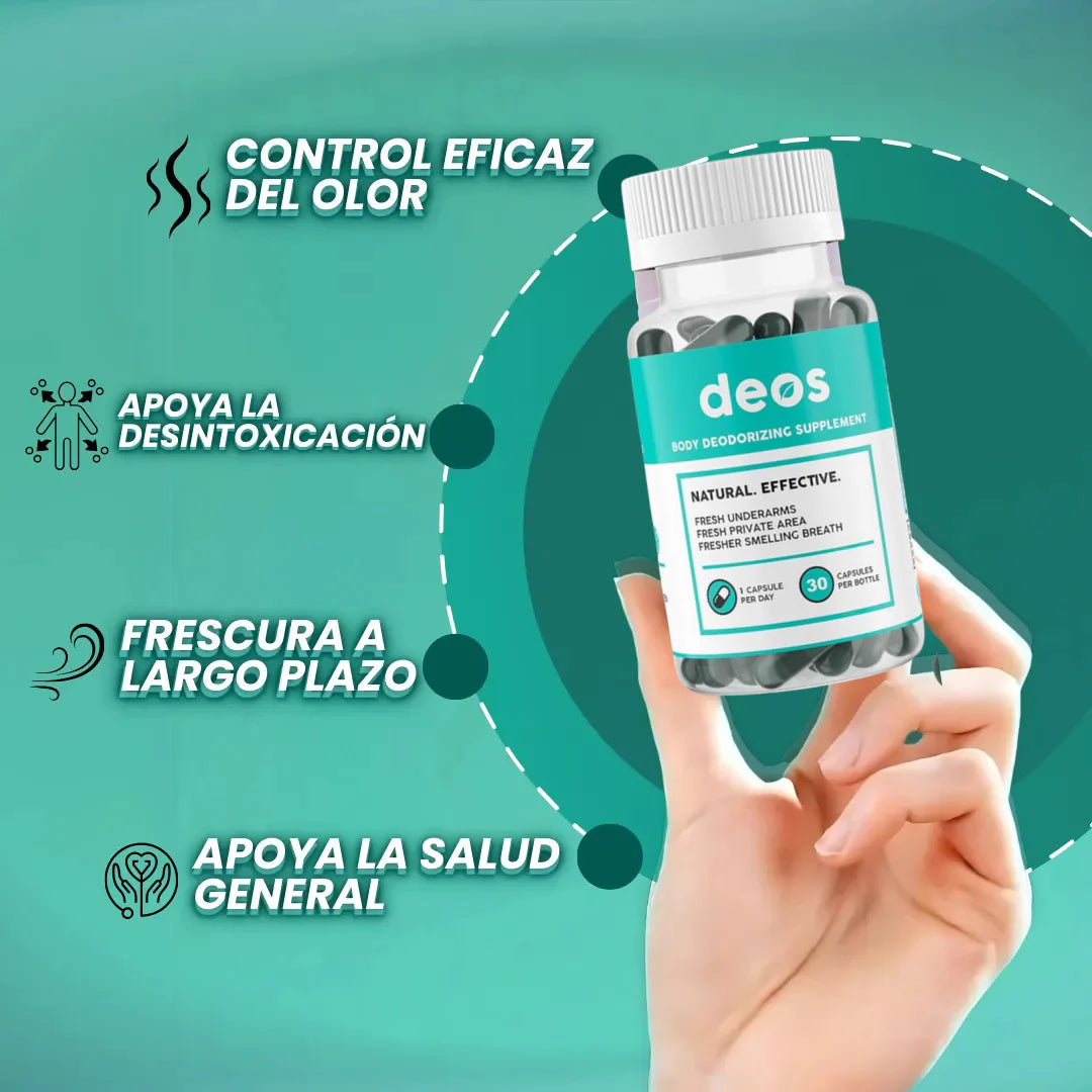 Deos Elimina Mal Olor 30 caps-Paga 1 lleva 2