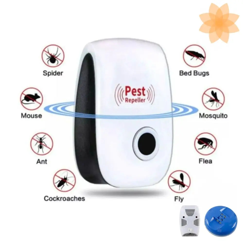 Riddex® Plus - Repelente Eléctrico-Elimina plagas sin veneno ni químicos.