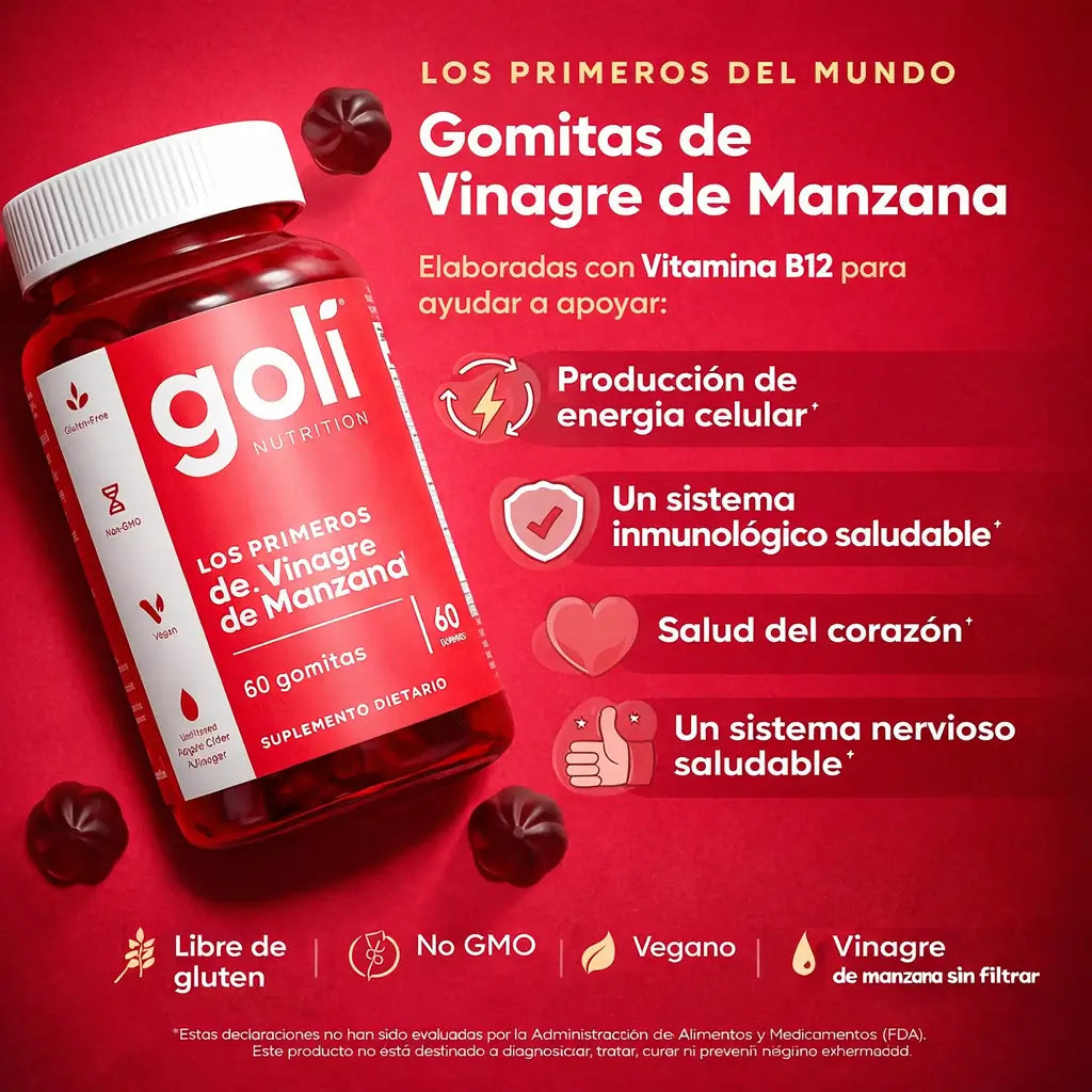 Goli Gomas Vinagre de Manzana- paga 1 lleva 2