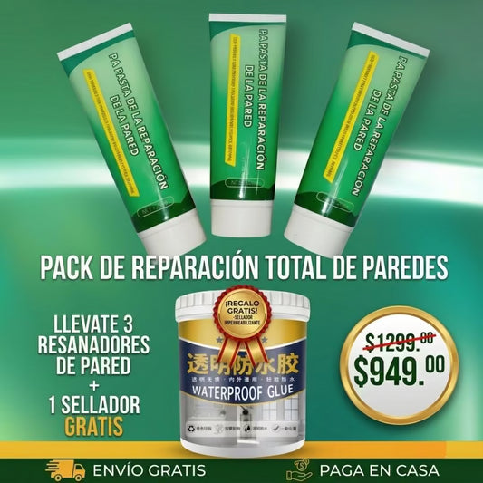 Kit x3 ParedPerfecta-Pasta Restauradora®