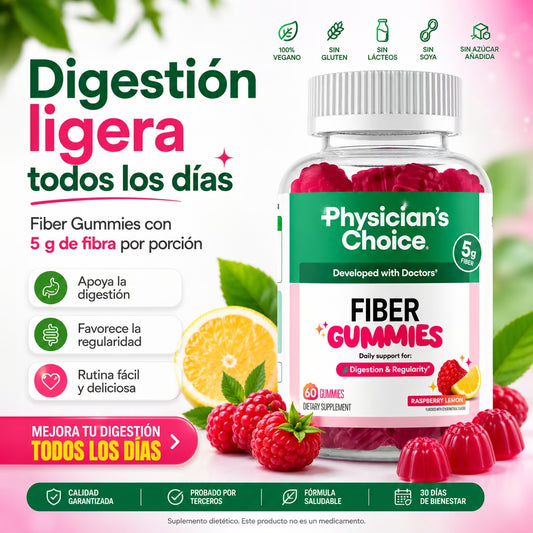 Fiber Balance™ Gomitas Prebióticas para la Salud Digestiva