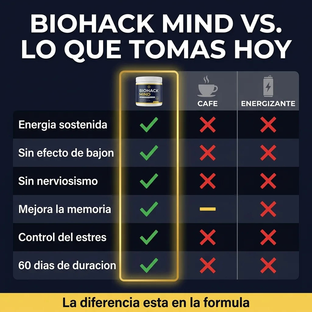 Biohack Mind comparativa