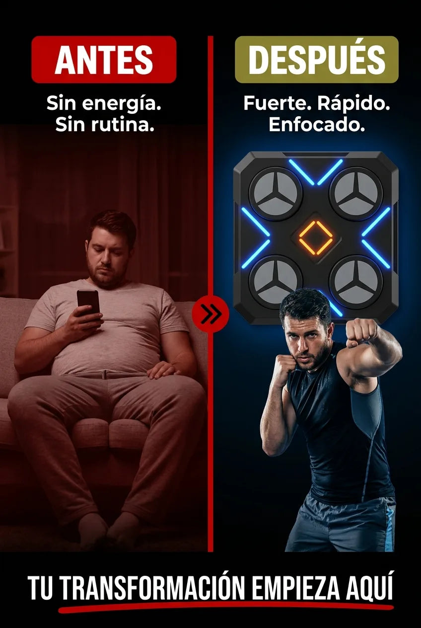Antes y despues transformacion boxeo
