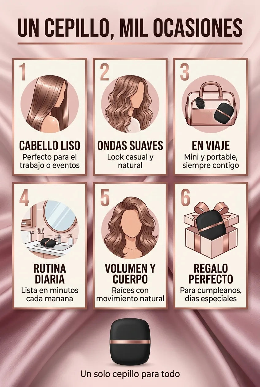 Usos cepillo alisador