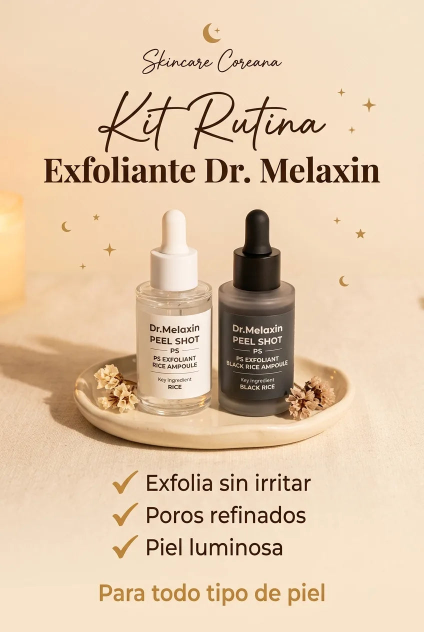Kit Rutina Exfoliante Dr. Melaxin hero