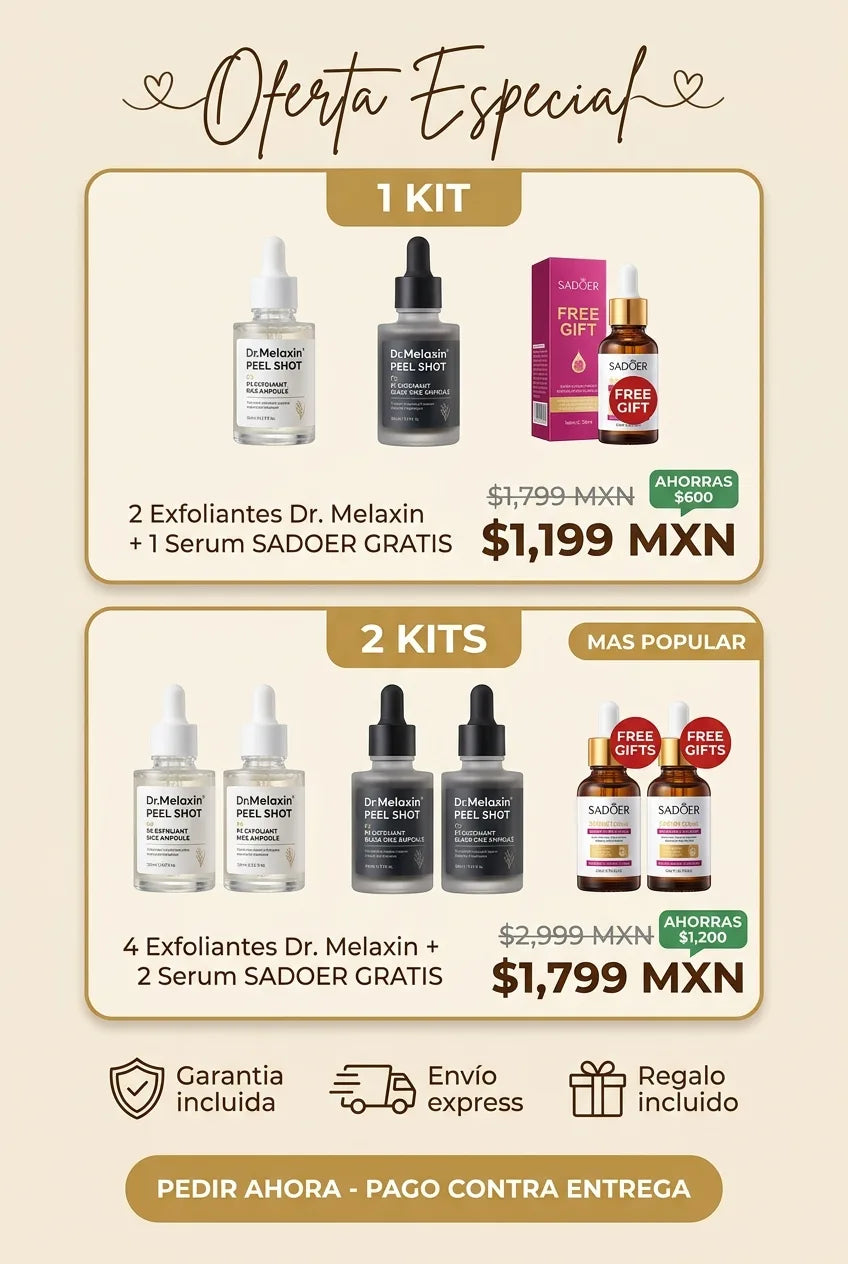 Oferta especial Dr. Melaxin