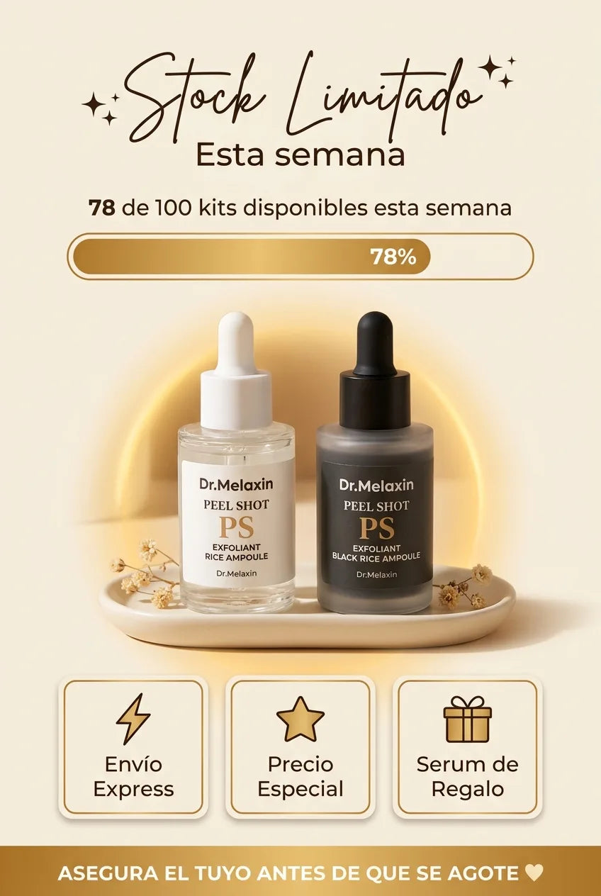 Stock limitado Dr. Melaxin