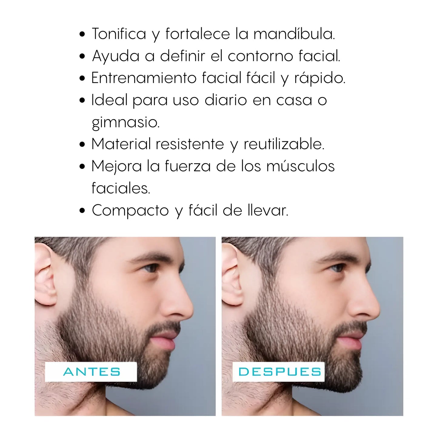 Shilajit 60 Capsulas- ¡REGALO! Pack X6 Ejercitador de mandíbula