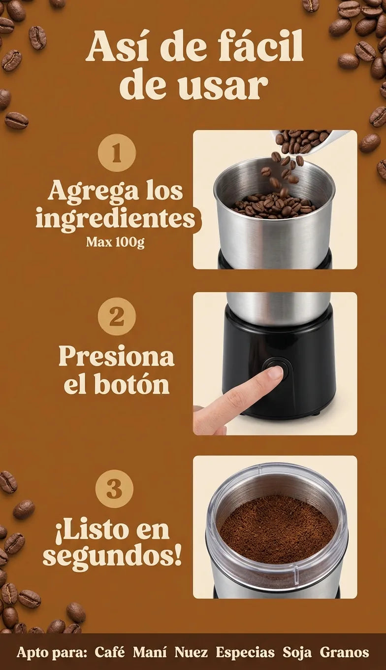 Como usar el molino 3 pasos