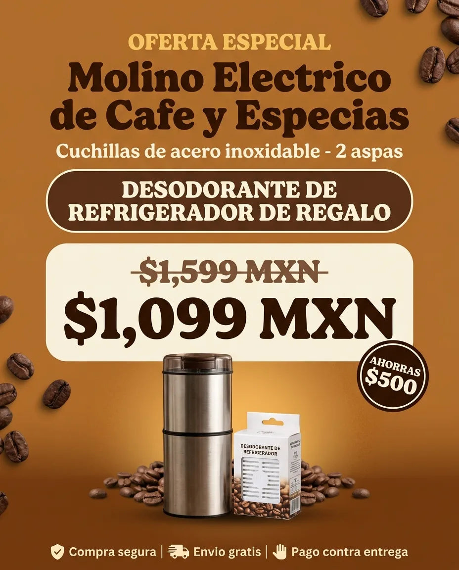 Oferta 1099 MXN molino desodorante