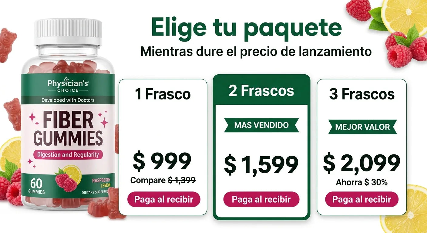 Elige tu paquete Fiber Gummies
